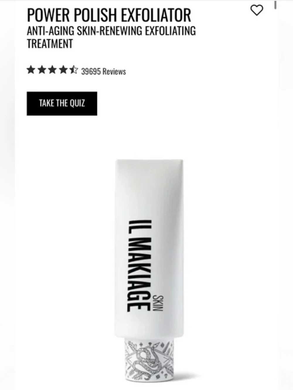 IL MAKIAGE Anti- Aging Skin Renewing Exfoliating Treatment Power Polish NIB